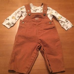 ::CARHARTT:: overalls and onesie